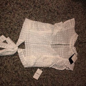 Forever 21 White Lace top!